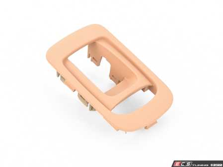 ES#1453866 - 955613253015Z1 - Window Switch Trim - Sand Beige - Trim around passenger-door window switch - Genuine Porsche - Porsche