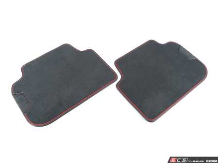 ES#4023971 - 51472469132 - Rear Carpet Factory Floor Mats Set JCW Pro Newer Design - Priced As Set  - Replace or upgrade to factory MINI mats - Genuine MINI - MINI