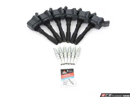 ES#4475329 - 06M905606F7KT - Bosch Ignition Service Kit - Includes six Bosch coil packs and OEM spark plugs to service your ignition system - Assembled By ECS - Audi