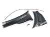 ES#3493508 - 51719808095KT1 - Windshield Cowl Cover Kit - R60,R61 With Additional Mounting Strip - Connects below the windshield on the cowl - Genuine MINI - MINI