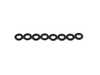 ES#4476328 - TI-M6X1X40-8BK - Titanium 4.0T Ignition Coil Hardware Kit - Set Of Eight With Black Titanium Washers  - Replace your pesky OEM ignition coil tiedown studs with these titanium bolts! - ECS - Audi