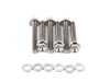 ES#4476330 - TI-M6X1X40-6KT - Titanium 3.0T/2.9T Ignition Coil Hardware Kit - Set Of Six  - Replace your pesky OEM ignition coil tiedown studs with these titanium bolts! - ECS - Audi