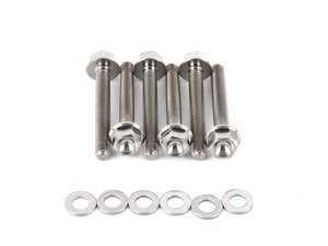 ES#4476330 - TI-M6X1X40-6KT - Titanium 3.0T/2.9T Ignition Coil Hardware Kit - Set Of Six  - Replace your pesky OEM ignition coil tiedown studs with these titanium bolts! - ECS - Audi