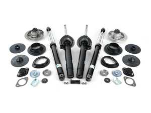ES#4304161 - 22-199508KT2 - B4 Touring Shocks & Struts overhaul kit  - Includes new shocks, struts, mounts and hardware for a complete suspension install - Assembled By ECS - BMW