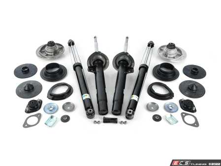 ES#4304161 - 22-199508KT2 - B4 Touring Shocks & Struts overhaul kit  - Includes new shocks, struts, mounts and hardware for a complete suspension install - Assembled By ECS - BMW