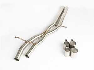 ES#4499569 - CTS-EXH-TP-0019 - CTS Resonator Delete Kit - Get all the benefits of using this resonator delete without the high price tag. - CTS - Audi