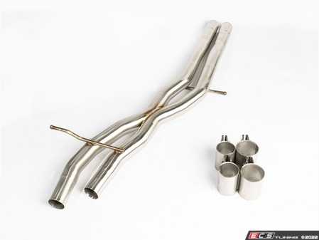 ES#4499569 - CTS-EXH-TP-0019 - CTS Resonator Delete Kit - Get all the benefits of using this resonator delete without the high price tag. - CTS - Audi