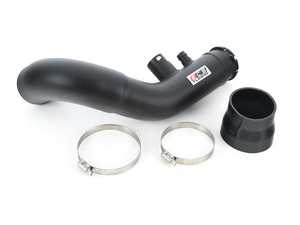 ES#4428288 - 090761ECS09 - B48/B46 Intake Pipe Upgrade - Powdercoated Black - Connects the airbox to the turbo inlet - features all aluminum construction! - ECS - BMW