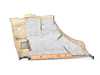 ES#113855 - 51438203498 - Lateral Trim Panel - Rear Right - Cat/Dat Anthracite - Genuine BMW - BMW