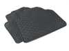 ES#4461128 - V20-4090 - E90/91 All Weather Floor Mat Set - Black - Set includes both front and rear floor mats - Vaico - BMW