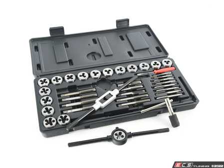 ES#4371677 - W4002DB - 40 Pc MM Tap & Die Set - NC, NF and NPT sizes. - Performance Tool - Audi BMW Volkswagen Mercedes Benz MINI Porsche