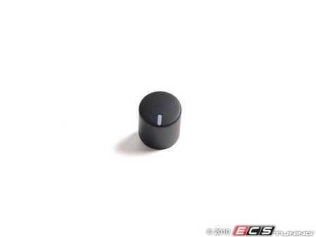 ES#248560 - ZVW828002A - Premium Radio Knob - Priced Each - (NO LONGER AVAILABLE) - Controls balance, fade, bass, and treble - Genuine Volkswagen Audi - 