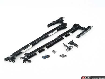 ES#4368986 - 54375A19AA3 - Convertible Top Hinges - Set of both left and right hinges, brackets, and hardware. - Genuine BMW - BMW