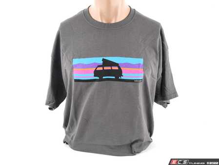 ES#4367819 - DRG003671CHAXL - Bus Horizon T-Shirt - 100% preshrunk cotton, Classic fit - Genuine Volkswagen Audi - Volkswagen