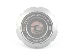 ES#4445891 - FXXWFCG - BLACKLINE Performance F Series Washer Fluid Cap - Gray - Add some design flare to your engine bay! - Goldenwrench Supply Co - BMW