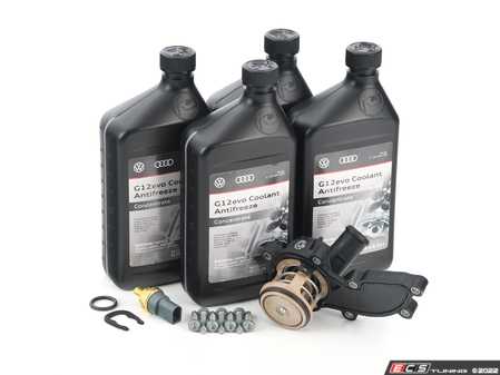ES#2762583 - 06E121111Gkt - Cooling System Refresh Kit  - Replace your thermostat and temp sensor with one kit! - Genuine Volkswagen Audi - Audi