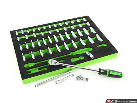 ES#4472545 - SMS400 - 51 Piece 1/4" Master Socket Set - Perfect kit to throw directly into your tool box. - VIM Tools - Audi BMW Volkswagen Mercedes Benz MINI Porsche