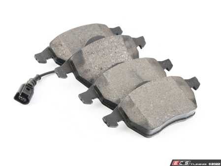 ES#4486094 - 3A0698151A - Premium Low-Met OE Equivalent Pad - Front - Quality brake pads from an original equipment supplier - Brembo - Audi Volkswagen