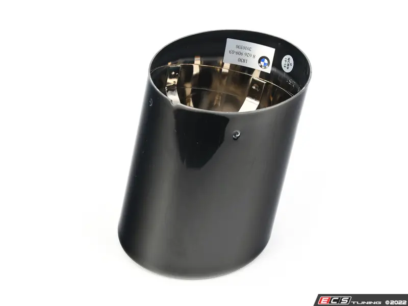 Genuine BMW - 18308626909 - Genuine BMW Exhaust tip - Black (18-30 