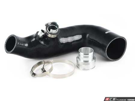 ES#4381916 - BW-B4803 - Turbo Inlet Pipe Upgrade - G20 B48 - Replace your plastic OEM inlet pipe on your N20/N26 with a durable aluminum/silicone inlet - MST Performance - BMW