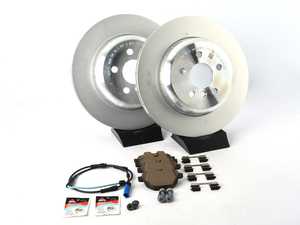 ES#4017033 - 34216885452KT - Rear Brake Service Kit - Featuring BMW pads, rotors, and wear sensor. - Genuine BMW - BMW