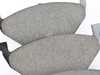 ES#3182138 - 1S0698151B - Front Brake Pad Set - Factory braking. - Genuine Volkswagen Audi - Volkswagen