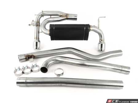 ES#3236301 - 49-36334-P - AFE Mach Force-Xp Cat-Back Exhaust - Polished Tips - Mandrel-bent stainless steel with polished tips - +14hp +13lb/ft - AFE - BMW