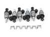 ES#3647690 - 13537546244sKT1 - Complete Fuel Injector Set - Includes new injector, fuel rail o-ring and injector holder - Assembled By ECS - BMW