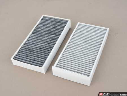 ES#4172094 - 64316835405 - Cabin Air Filter Set - Activated Charcoal - FreciousPlus FP 23 015-2 - (NO LONGER AVAILABLE) - Cleans the air in your HVAC - Mann - 