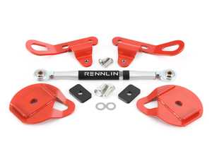 ES#3552492 - E3647SB97 - Rear Subframe Stabilizer With Tie Downs - Front & Rear Tie Downs - Stiffen up your subframe and improve your handling - Rennline - Porsche