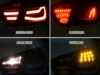 ES#4492543 - LTE9005JMLEDTM - Spec-D LED Tail Lights - Matte Black Housing/Clear Lens - E90 Pre LCI - Comes with 1 pair of black housing clear lens tail lights w/ LED strips - Spec-D Tuning - BMW
