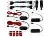 ES#4492543 - LTE9005JMLEDTM - Spec-D LED Tail Lights - Matte Black Housing/Clear Lens - E90 Pre LCI - Comes with 1 pair of black housing clear lens tail lights w/ LED strips - Spec-D Tuning - BMW