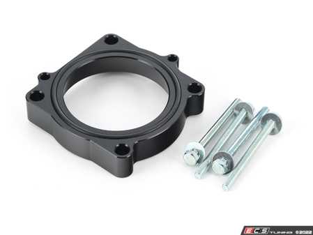 ES#4428245 - 090706ECS09 - BMW Throttle Body Spacer - Features billet aluminum construction with a black anodized coating - ECS - BMW