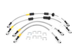 ES#3980266 - 39090 - G-Stop Stainless Steel Brake Line Kit - Front & Rear - Set of DOT-compliant lines for an improved pedal feel - Goodridge - Audi Volkswagen