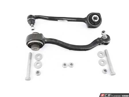 ES#3691904 - A2043302011KT2 - Front Lower Control Kit - Featuring Hamburg Tech Control Arms and Genuine Hardware - Assembled By ECS - Mercedes Benz
