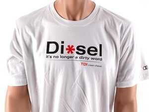 ES#2153269 - AWM525WHTXL - Men'S TDI Clean Diesel Organic T-Shirt - X Large (NO LONGER AVAILABLE) - NO LONGER AVAILABLE - Audi Collection - 