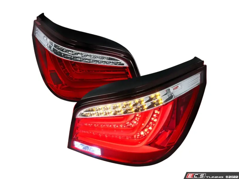 Spec-D Tuning - LTE6004RLEDTM - Spec-D LED Tail Lights - Chrome