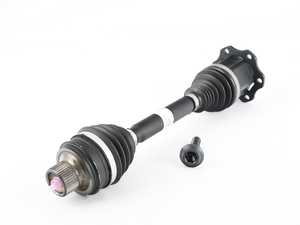 ES#4491407 - 8K0407271AL - Front Axle Assembly - Priced Each - Replace your worn or broken axle - remanufactured, without core charge - GKN Drivetech - Audi