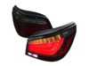 ES#4492535 - LTE6004RGLEDTM - Spec-D LED Tail Lights - Chrome Housing/Red & Smoke Lens - E60 Pre LCI - Comes with 1 pair of chrome housing red/smoke lens LED taillights - Spec-D Tuning - BMW