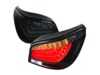 ES#4492531 - LTE6004BBLEDTM - Spec-D LED Tail Lights - Gloss Black Housing/Smoke Lens - E60 Pre LCI  - Comes with 1 pair of glossy black housing smoke lens LED taillights - Spec-D Tuning - BMW