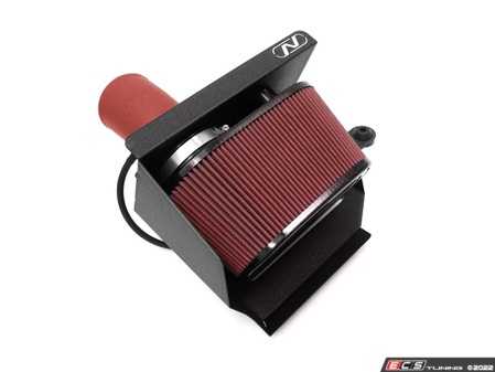 ES#4500317 - 65.10.08RR - P-Flo Air Intake Kit - Red Pipe - Red Oiled Filter - Produce more HP, improve throttle response, and generate more intake/diverter valve volume. - Neuspeed - Audi Volkswagen