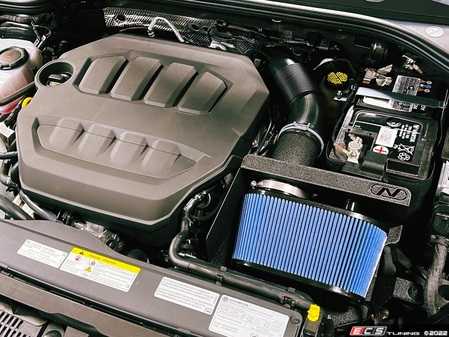 ES#4500318 - 65.10.08RD - P-Flo Air Intake Kit - Red Pipe - White Dry Filter - (NO LONGER AVAILABLE) - Produce more HP, improve throttle response, and generate more intake/diverter valve volume. - Neuspeed - Audi Volkswagen