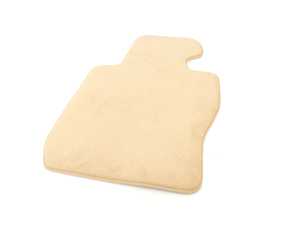 ES#2817899 - 51477332095 - Floor Mat Velours Driver Side - Beige - Genuine BMW driver side replacement floor mat - Genuine BMW - BMW
