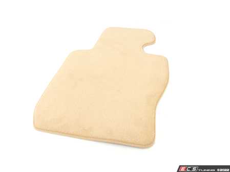 ES#2817899 - 51477332095 - Floor Mat Velours Driver Side - Beige - Genuine BMW driver side replacement floor mat - Genuine BMW - BMW