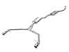 ES#4500322 - 49-36438-P - MACH Force-Xp Catback - Polished Tips - This system produces a mild sound unleashing all available horsepower and torque! - AFE - Audi