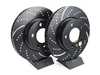 ES#521613 - GD1325 - Front GD Sport Rotors - Pair  (330x32)  - Upgrade to a slotted/dimpled rotor for improved braking - EBC - Volkswagen