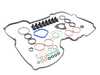 ES#3209918 - 11120427689 - Cylinder Head Gasket Set 898.110 - w/o Head Gasket - Elring - MINI