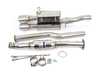 ES#3143000 - HS14MCSG3S - 2.36" Cat-Back Exhaust System - Featuring 101mm dual rolled stainless tips! - Invidia - MINI