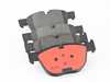 ES#4485952 - 34116877653 - Premium NAO Ceramic Front Brake Pad - Set - Quality replacement brake pads from an original equipment supplier. NAO pads are a step further towards comfort while decreasing pad wear. - Brembo - BMW
