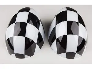Mirror Cap Checkered Flag - Set